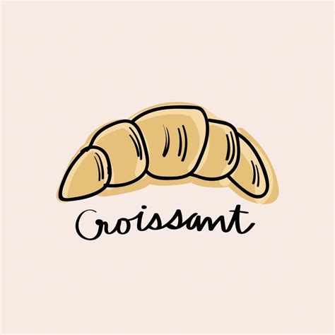 Croissant Vector at Vectorified.com | Collection of Croissant Vector ...