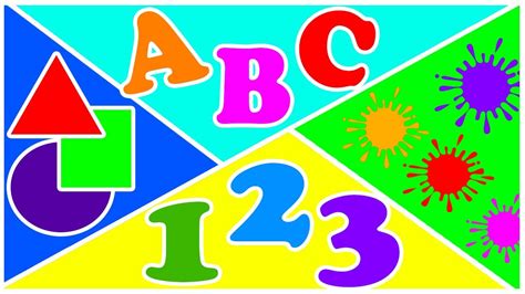 ABC Songs | 12 ABC Alphabet Songs | Colors Songs | Shapes Songs | Number... | Abc cartoon, Cool ...