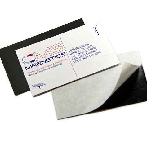 Business Card Magnet Flexible 50-count 20mil