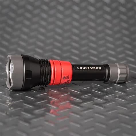 CRAFTSMAN 500-Lumen LED Rechargeable Spotlight Flashlight (Battery Included) in the Flashlights ...