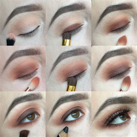 Brown Smokey Eye Photo Tutorial - Wavy Haircut