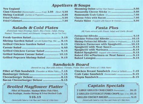 Mayflower Seafood Menu, Menu for Mayflower Seafood, Concord Mills, Charlotte - Urbanspoon/Zomato