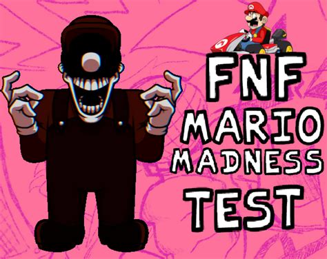 FNF Mario Madness Test by Bot Studio