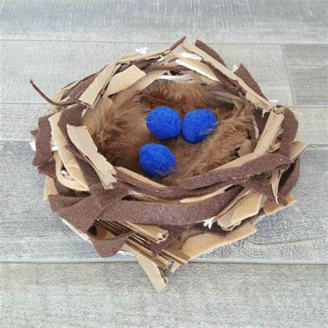 Bird Nest Preschool Craft with Mixed Materials » Preschool Toolkit