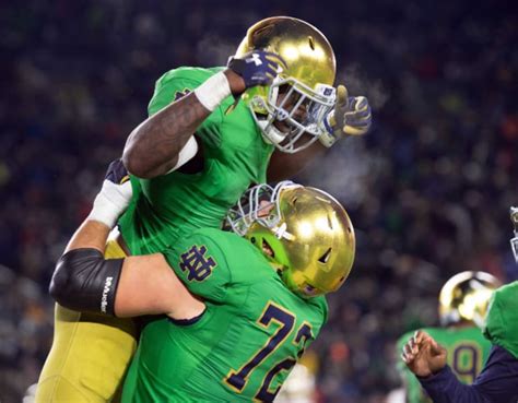 Notre Dame football reveals names on green jerseys for Cal game - InsideNDSports: Notre Dame ...