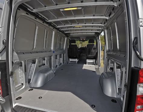 Mercedes-Benz Sprinter Cargo Van Interiors | Ford transit, Vans usa ...