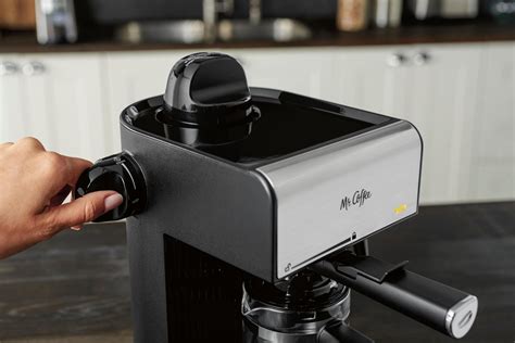 Best Buy: Mr. Coffee Steam Espresso Maker/Coffee Maker/Milk Frother Black BVMC-ECM170