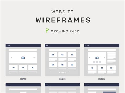 Ultimate Website Wireframe Mockups