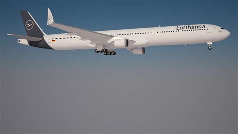 Lufthansa Boeing 777 9X New 3D | CGTrader