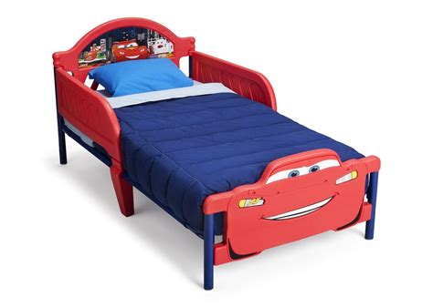 Cars Plastic 3D Toddler Bed | Delta Children