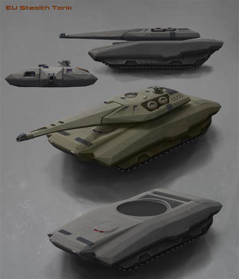 Stealth tank concept image - Vostorg-7 - IndieDB