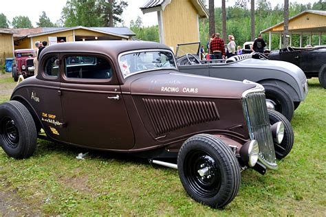 Swedish Nostalgia Hot Rod Clubs Meet for a Car Show and some Fast Dirt Track Action - Hot Rod ...