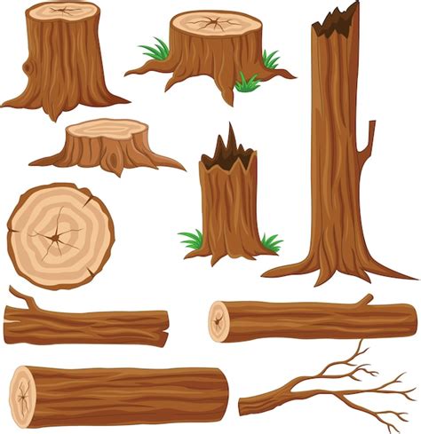 Wood Log Clipart