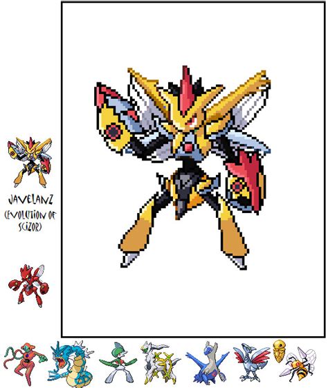 Javelanz, Evolution of Scizor by SuperSonicGX on DeviantArt