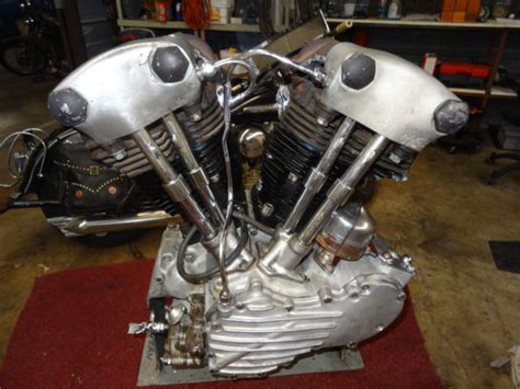 HARLEY DAVIDSON 1947FL KNUCKLEHEAD ENGINE WITH TITLE, PANHEAD, FLATHEAD