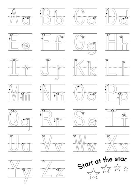 alphabet practice worksheets to print activity shelter - worksheets ...