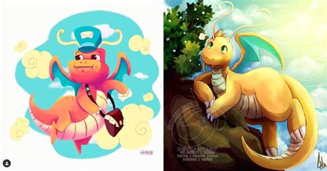 Pokémon: 10 Amazing Pieces Of Dragonite Fan Art Fans Will Love