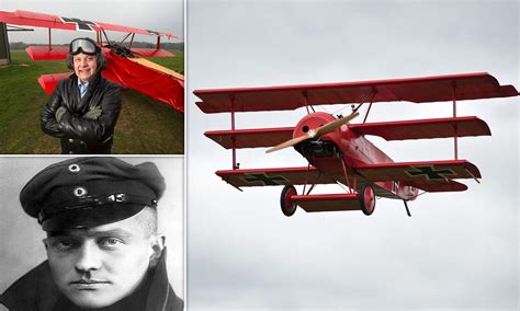 The Red Baron flies again: Retired GP sells replica WW1 triplane he ...