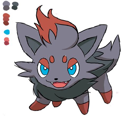 Zorua fan art :3 Zorua Pokemon, Wonders Of The World, Pose, Fan Art