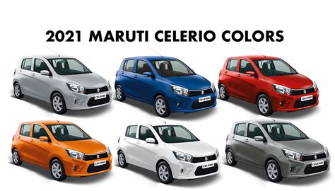 2021 Maruti Celerio Colors: White, Red, Orange, Blue, Silver, Grey - GaadiKey