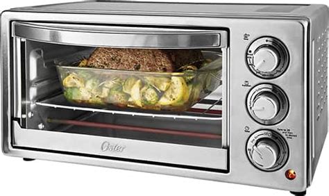 Best Buy: Oster 6-Slice Toaster Oven Stainless-Steel/Silver TSSTTVF816