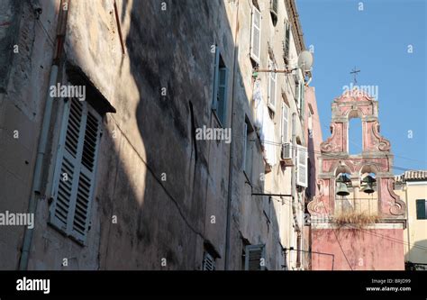 Old Town Corfu Stock Photo - Alamy