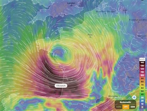 Powerful windstorm over the Bay of Biscay, N Spain and SW France - Feb 4th, 2017 » Severe ...