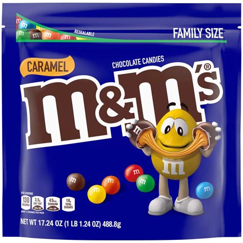 M&M'S Caramel Chocolate Candy - Family Size - Shop Candy at H-E-B