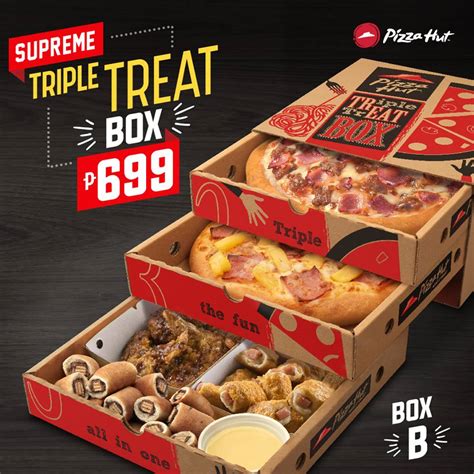 Pizza Hut’s Supreme Triple Treat Box for Php699 - PROUD KURIPOT