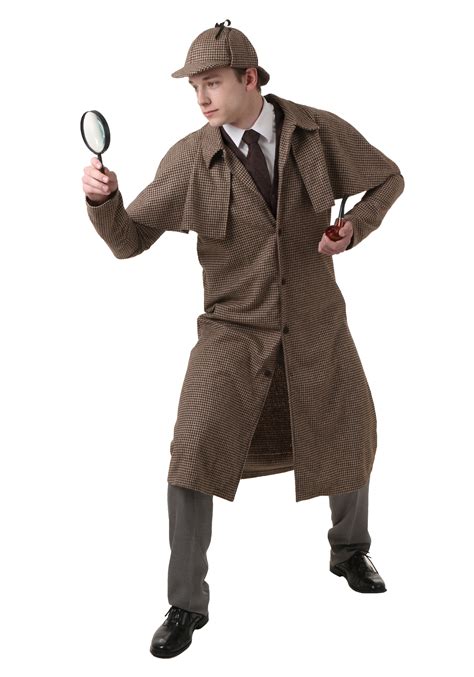 Men's Sherlock Holmes Costume