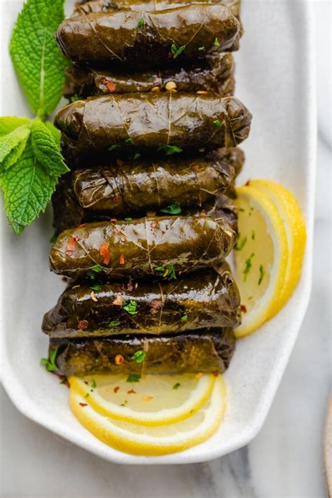 Easy Lebanese Stuffed Grape Leaves Recipe 2023 - AtOnce