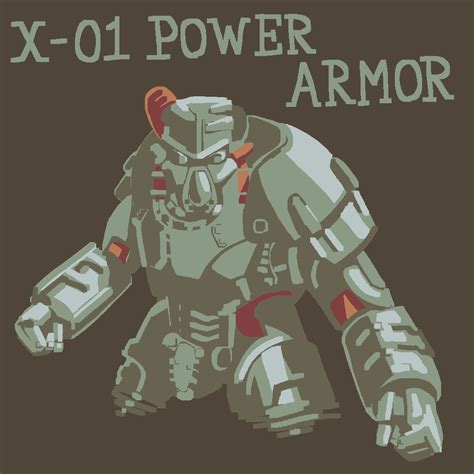 X-01 Power Armor : r/mspaint