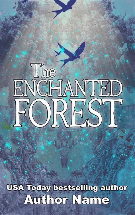 The Enchanted Forest Premade Book Cover Suzy Turner