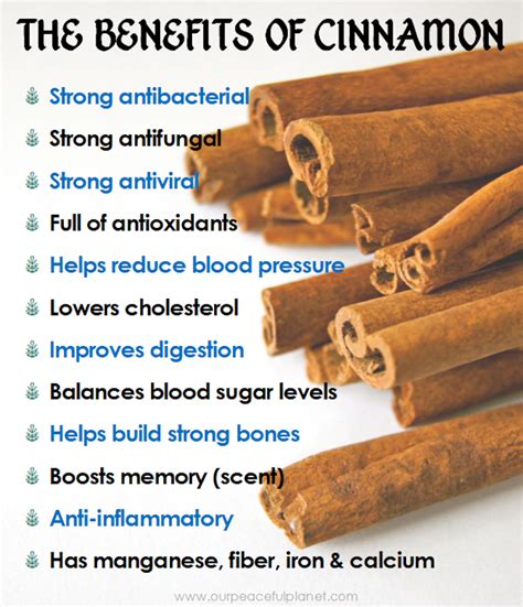 Benefits of Cinnamon