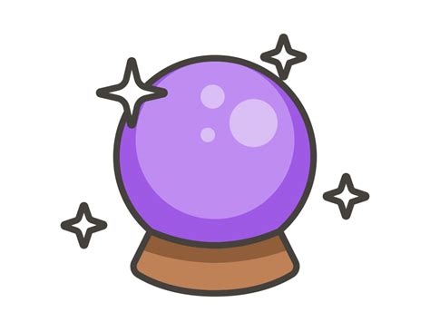 Crystal Ball Emoji PNG Transparent Emoji - Freepngdesign.com