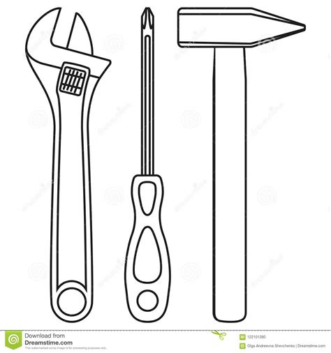 clipart tools black and white 20 free Cliparts | Download images on Clipground 2024