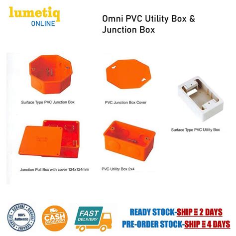 Omni PVC Utility/Junction/Square/Surface Utility Box | Shopee Philippines