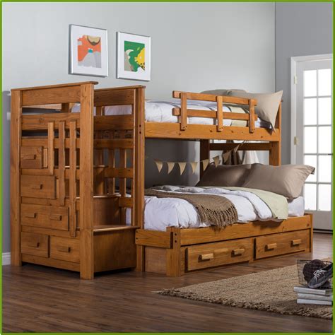 Twin Over Full Bunk Beds With Desk - Bedroom : Home Decorating Ideas #m9qxRovw1J