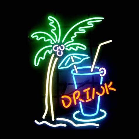 Custom Drink Neon Sign – Neon Sign Shop- Custom Neon Signs