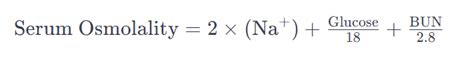 Serum Osmolality Calculator - Calculator Doc