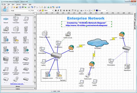 10-Strike Network Diagram 3.8 | Netwerkbeheersoftware