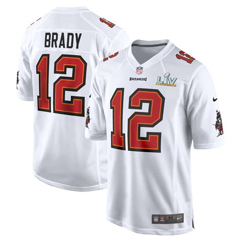 Men's Nike Tom Brady White Tampa Bay Buccaneers Super Bowl LV Bound Game Fashion Jersey