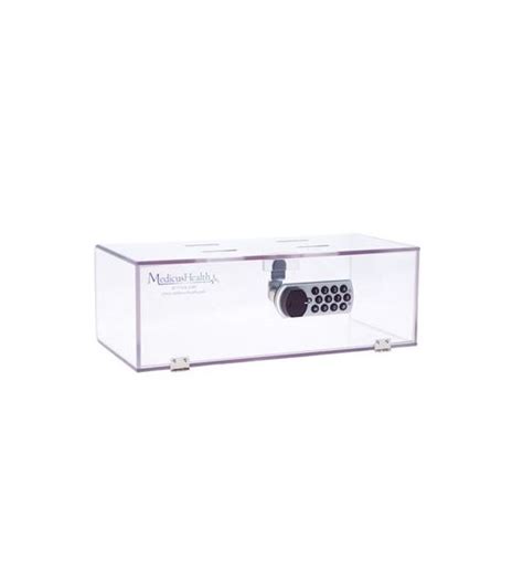 Medication Storage Box with Programmable Electronic Lock