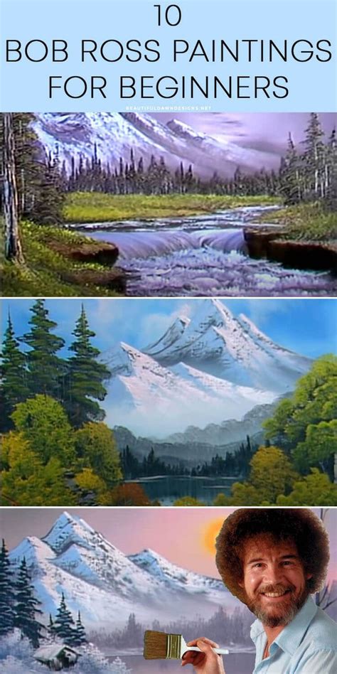 Learn How to Paint With These 10 Bob Ross Paintings for Beginners ...