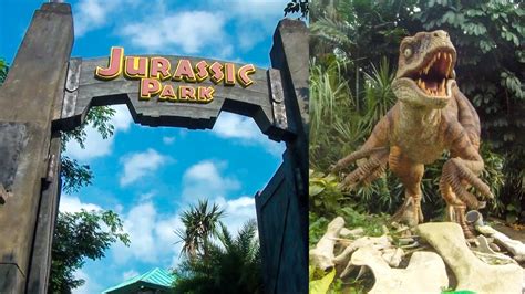 Jurassic Park Rapids Adventure at Universal Studios Singapore | This Jurassic Park Rapids ride ...