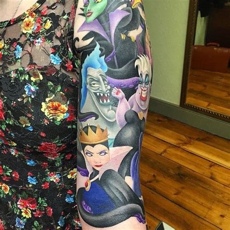 Pin by Sarah Goetz on Tattoos | Disney tattoos, Disney sleeve tattoos ...