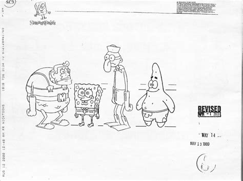 Spongebob Squarepants (1999 - Current) PART 1 - Model sheets, turnarounds, character references ...