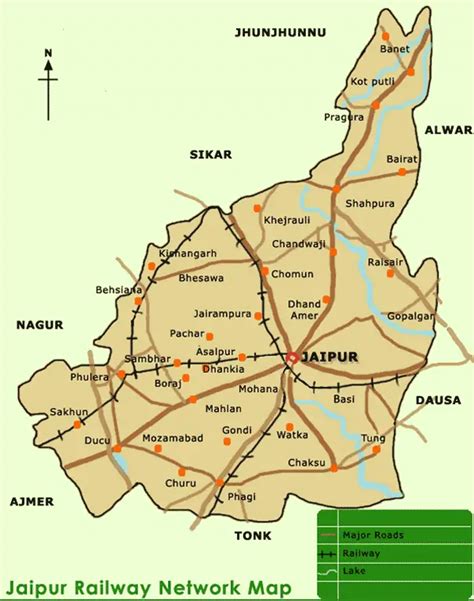 City Map of Jaipur - MapSof.net