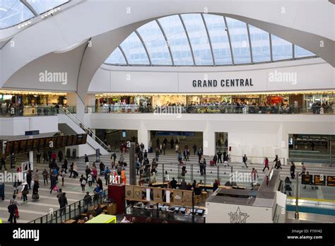 Grand Central shopping centre at New Street Station, Birmingham Stock ...