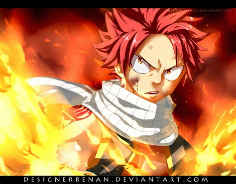 Fairy Tail 477 - Natsu was burning! by DesignerRenan on DeviantArt